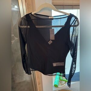 Abercrombie Mesh Top